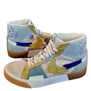 Nike Rare SB Zoom Blazer Sneaker Unisex Mens 5/Womens 6.5 Premium  Boarder Blue